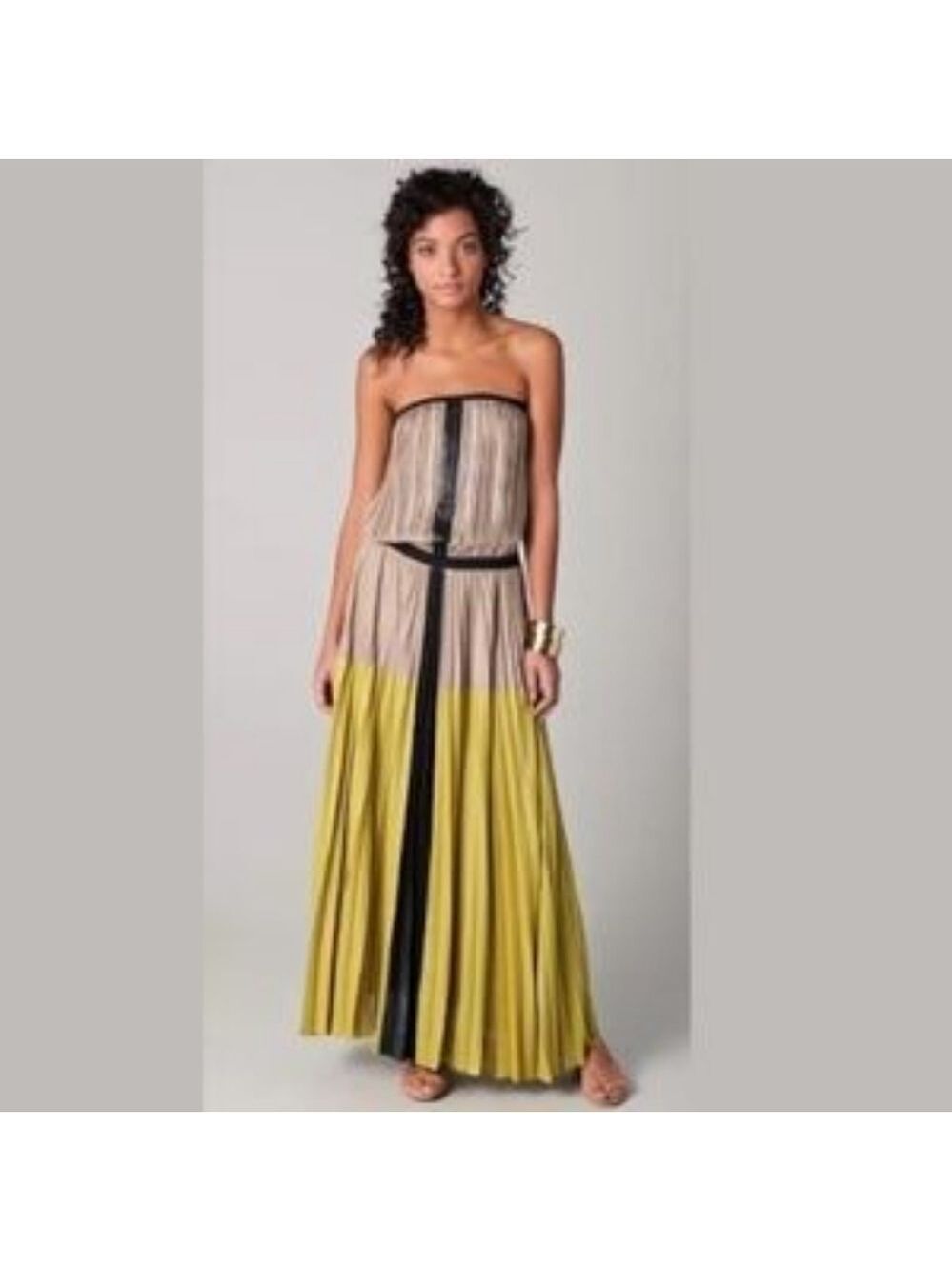 HP BCBG MAXAZRIA LILYAN COLOUR BLOCKED DRESS
